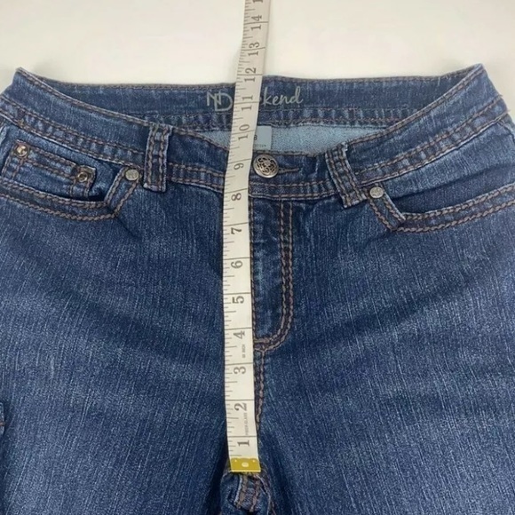 ND Weekend Women's Embroidered Blue Jeans Size 8 - Picture 5 of 8